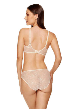 Eleganter beiger Push-up-BH Lori von Gorteks – AVÉLIE Lingerie